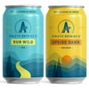 Athletic Brewing Company Craft Non-Alcoholic Beer - 6-Pack Run Wild IPA And 6-Pack Upside Dawn - Low-Calorie, Award Winning - All Natural Ingredients For A Great Tasting Drink - 12 Fl Oz Cans