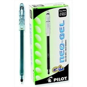 PILOT 081651 Neo-Gel Acid-Free Water Resistant Roller Ball Pen, Fine Tip, Red, Pack Of 12