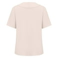 thumbnail image 5 of Yubnlvae White Loose Shirt Top Stand Solid Color Sleeve Collar Casual Women's Shirt Women's Shirt, Xxl, 5 of 8