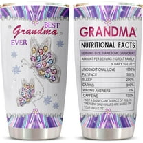 Grandma Gifts, Gifts for Grandma from Granddaughter, Grandson - Mothers Day Gifts for Grandma, Grandma Birthday Gifts from Grandchildren, Grandmother Gift Ideas Tumbler 20oz 1PC