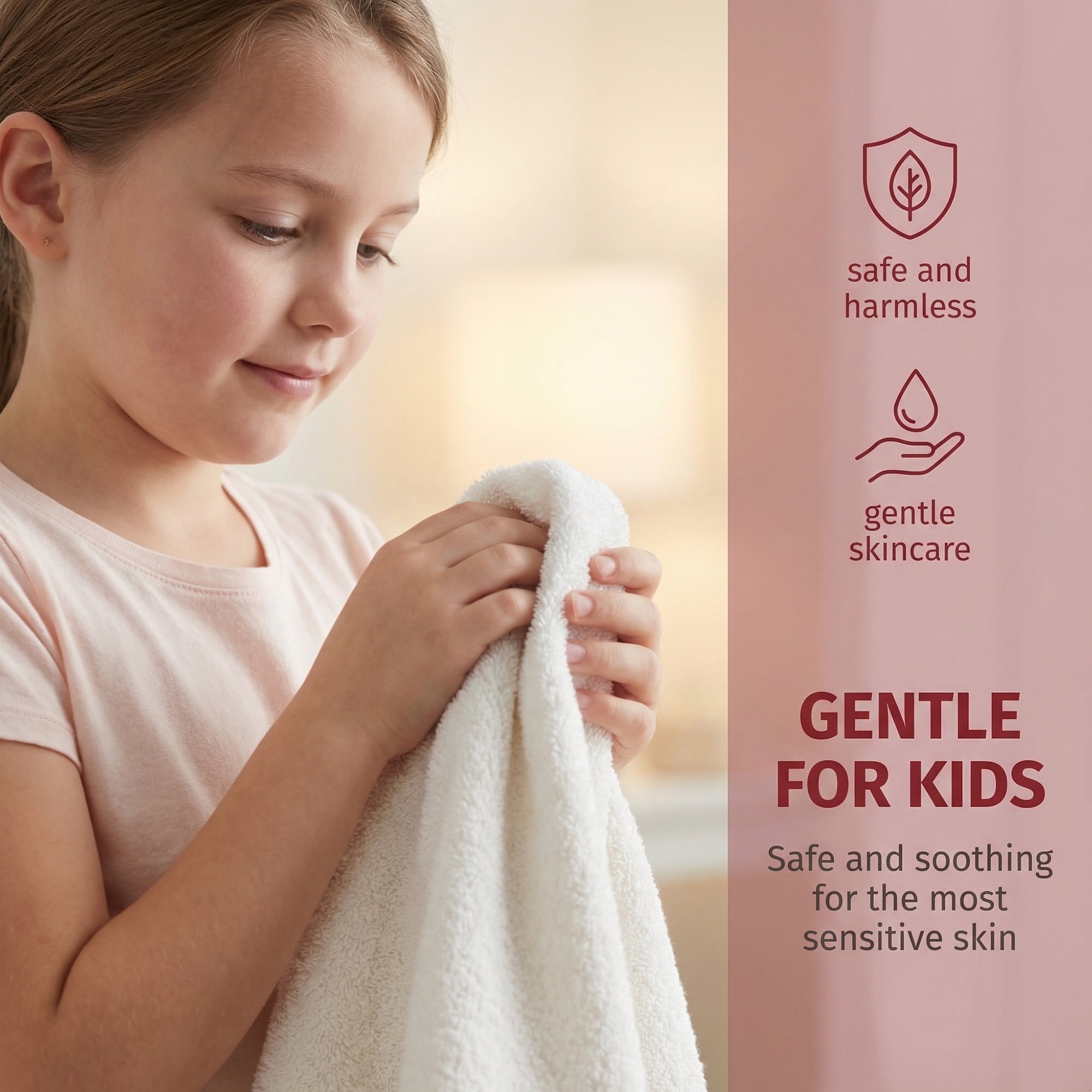 Unique Bargains Cotton Solid Absorbent Durable Soft Hand Towels Camel 29" x 13"
