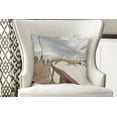 thumbnail image 4 of Ambesonne Beach Throw Pillow Cover 2 Pack, Tropical Gulf Island, 18", Grey Cream, 4 of 6