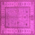 thumbnail image 1 of Ahgly Company Indoor Square Oriental Pink Traditional Area Rugs, 7' Square, 1 of 4
