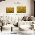 thumbnail image 4 of Elephant Stock Gold Mosaic Wall Art - Horizontal Canvas Wall Art - Living Room Wall Decor - Abstract Canvas - Gold And Black Decor - 30" x 20", 4 of 8