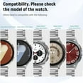 thumbnail image 2 of PINHEN Band Compatible with Samsung Galaxy Watch 7 6 5 4 Band 40mm 44mm 45mm/Watch 6 4 Classic 42mm 46mm 43mm 47mm,Metal Stainless Steel Bands Strap Men Women,NOT for Galaxy Watch Ultra 47mm(2024), 2 of 7