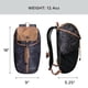 thumbnail image 2 of Mochila Tezos Juniper Daypack 16L para Senderismo y Camping, 2 of 6