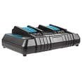 thumbnail image 3 of Cargador Makita de puerto Dual Óptimo 18v Rápido LXT Dc18rd, 3 of 10