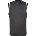 thumbnail image 1 of Ideology Performance Camiseta básica sin mangas para hombre, gris, pequeña, 1 of 1