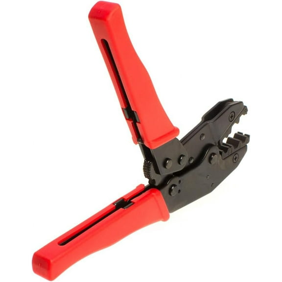 Pro Ratchet Coax Crimp Tool for BNC & F-Type Connectors, RG58 RG59 RG6 RG62 Cable Crimping Tool, Adjustable Pressure, Cables Direct Online