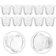 thumbnail image 5 of 6 portavelas de cristal vacíos, lata de almacenamiento para velas de cera, portavelas para manualidades DIY, 5 of 7