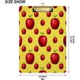 thumbnail image 2 of FMSHPON Fruit Apples Clipboard Hardboard Wood Nursing Clip Board and Pull for Standard A4 Letter 13x9 inches, 2 of 7