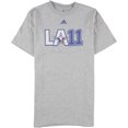 thumbnail image 1 of Adidas Mens LA 11 Graphic T-Shirt, Grey, Small, 1 of 2