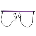 thumbnail image 2 of PortablePurpleYogaStickResistanceBandforBodyShapingandChestExpansion-PilatesStickwithAdjustableResistance, 2 of 5