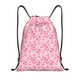 thumbnail image 1 of Fotbe pink heart Bolsa Mochila con Cordón Estampada, Bolsa de Gimnasio Deportiva, Bolsa Cinch, Bolsa con Cordón para Hombres y Mujeres-Medium, 1 of 6