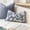 Blue, variant on BlissBlush Light Beige Soft Velvet Decorative Accent Lumbar Throw Pillow Cover 12X20, Neutral Floral Tufted Soft Farmhouse Textured Pillowcase, Accent Pillowcase for Couch Sofa Bed Living Room