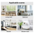 thumbnail image 6 of Modenna Comfort Pillow Slide Sandals for Women Men Shower Bathroom Non Slip Slides Gray, 6 of 7