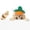 Orange-E, variant on Pet Sun Hat Adjustable Breathable Sunshade Hat, Lightweight Ear Protection Outdoor Hat, Ventilated Cooling Comfort Pet Hat, Secure Rope Buckle Walking Sun Protection Hat