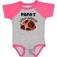 thumbnail image 3 of Inktastic Papa's Little Ladybug Boys or Girls Baby Bodysuit, 3 of 5