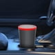 thumbnail image 1 of Cubo de basura pequeño para coche de 550 ml, fácil de limpiar, con tapa de apertura con un solo clic, minicaja de almacenamiento para taza de coche, cubo de basura portátil, 1 of 8