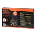 thumbnail image 2 of Tactix 180-Piece Titanium-Coated Drill Bit Set, 2 of 6