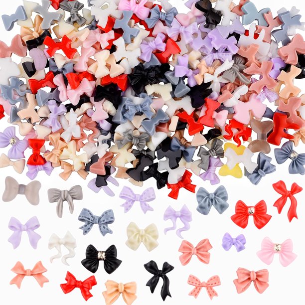 100 piezas de kits de flores de resina 3D, rosa, margarita, hoja de camelia, girasol en forma de uñas, joyería para manualidades, suministros de decoración de uñas