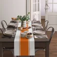 thumbnail image 4 of Autumn Pumpkins Table Runner Farmhouse Table r for Home Kitchen Dining Room Holiday Party Wedding Indoor Outdoor r, 4 of 6