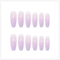 thumbnail image 2 of Naked Purple Gradient Wearable Nail Patch, 2 of 5