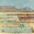 thumbnail image 2 of Shanti, Shima 26x26 Black Ornate Wood Framed with Double Matting Museum Art Print Titled - Solo Journey, 2 of 4
