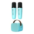thumbnail image 3 of Portable Bluetooth Speaker with Wireless Microphone, Handheld Mics Speaker Machine, Portable Speaker System for Playroom Family Outing Dual Mic, 3 of 8
