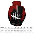 thumbnail image 2 of Dead by Daylight DBD Unisex Sweatshirts Loose Pullover Sweater Hooded Hoodie 3D Printing Jacket Winter Fall Clothes XL, 2 of 7