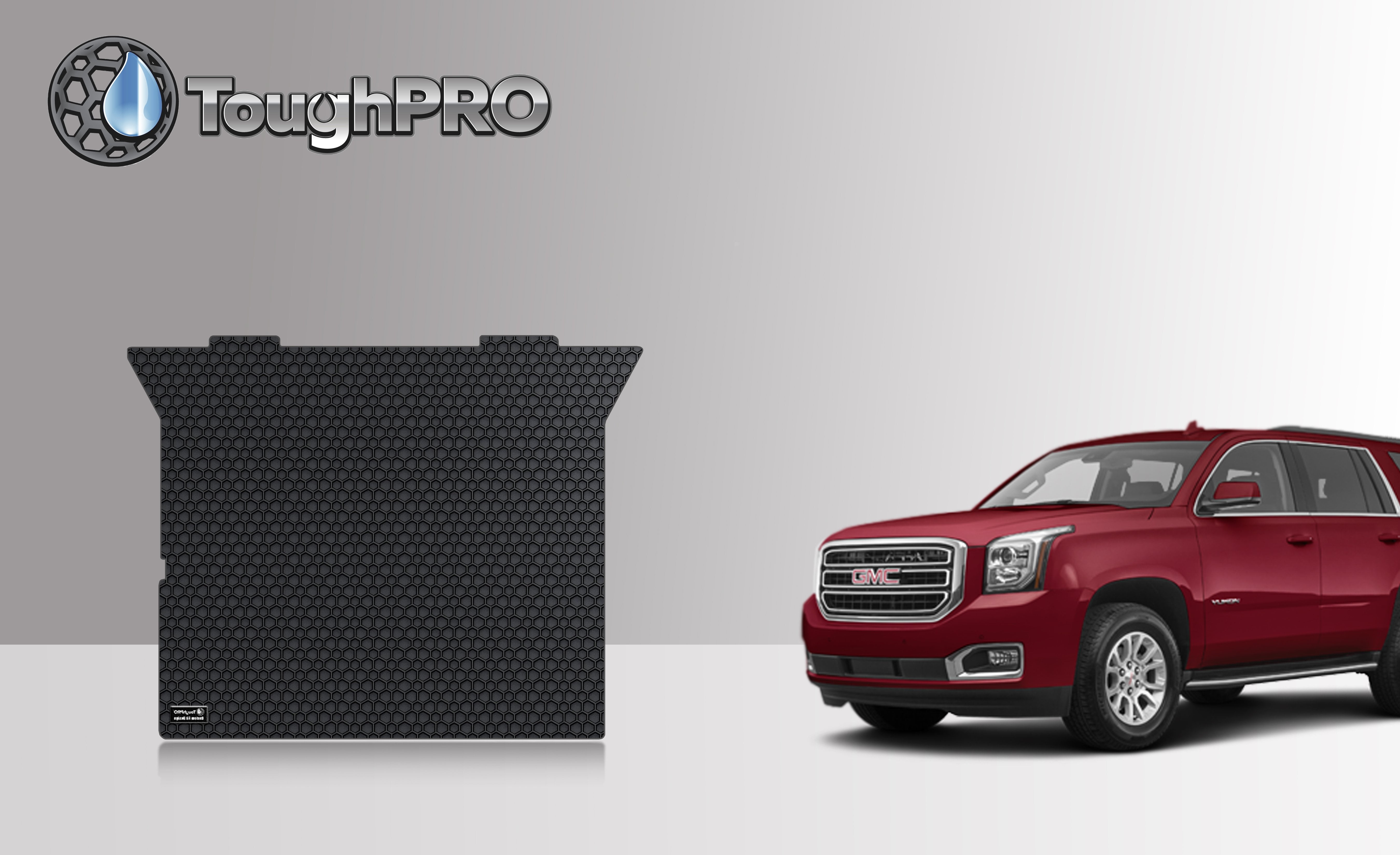 ToughPRO Cargo Mat Compatible with 2020 GMC Yukon Denali (3rd Row Down