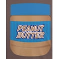 thumbnail image 4 of Old Glory Mens Halloween Peanut Butter Jar Costume Short Sleeve Graphic T Shirt, 4 of 6