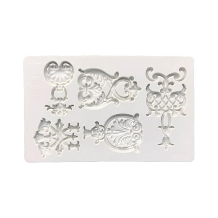 

QUSENLON 3D Chocolate Lollipop Chocolate Molds Silicone Christmas Cake Mold Kitchen Baking Mold for Cake Decorating Food Grade