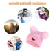 thumbnail image 2 of Sonducket Bufanda Bebé Invierno Cálido Kit Tejido Elasticidad Protector térmico Clima frío Cómodo Versátil Sellado Bufanda rosa Sombreros bola de color rosa brillante Sonducket AP008793-12B, 2 of 6