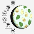 thumbnail image 6 of Kll Avocado Tire Cover,Universal Wheel Tire Cover For Trailer, Rv, Suv, Truck,Camper And Many Vehicle,(15 Inch), 6 of 7