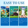 thumbnail image 3 of 6 in 1 Aquarium Test Strips Fast & Accurate Water Quality Testing Strips for Freshwater Saltwater,Pond Fish Tank Test Strips for PH,Carbonate,Hardness,Residual Chlorine,Nitrate,Nitrite 50pcs, 3 of 5