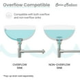thumbnail image 5 of Bottle Trap Drain, Chrome, 5 of 6