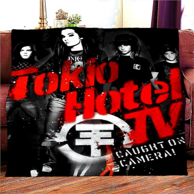 Tokio-Manta de banda para Hotel, cobija Decke,deka, couverture,viltti,koc,담요,deken,cobertor,frazada, täppe, teppe, cama, sofá, manta de dormitorio