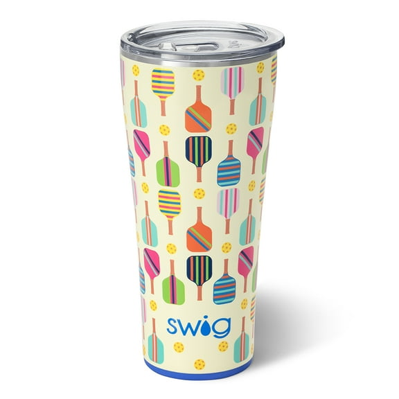 Swig Life 32oz Tumbler | Insulated Stainless Steel Travel Tumbler | Pickleball