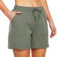 thumbnail image 1 of MKLEKYY Pantalones Cortos Deportivos para Mujer, Pantalones Cortos de Senderismo para Mujer, Pantalones Cortos Deportivos para Entrenamiento Al Aire Libre, Pantalones Cortos de Agua de Verano, 1 of 4