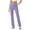 Purple, variant on Besolor Women's Straight Leg Leggings High Waisted Stretchy Casual Gym Workout Yoga Pants with Pockets