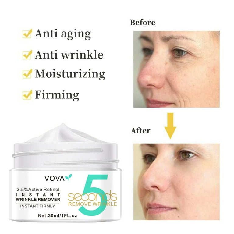 VOVA 5 Seconds Wrinkle Remover Retinol Cream 5 Seconds Fast-acting Collagen