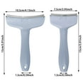 thumbnail image 3 of V Tooth Deshedding Comb for Dogs and Cats Pet Grooming Brush with Tight V Shaped Teeth for Shedding Control and Hair Removal Easy to Use and Clean, 3 of 4