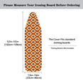 thumbnail image 5 of HELLHERO Geometric Pattern Ironing Board Covers 3 Fasteners Hook and Loop Soft Fabric for Women, 5 of 5
