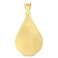 thumbnail image 3 of 14K Tri Color Gold Diamond Cut Our Lady of Guadalupe Stamp Charm Pendant with 1.4mm Round Wheat Chain Necklace - 22", 3 of 6