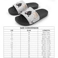 thumbnail image 2 of GZHJMY Stylish Slides for Women Men, Cute Doodle French Bulldog Soft Flexible Slip-on Sandals Slippers, 2 of 7