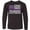 AB-Black, variant on Inktastic Epilepsy Awareness Purple Ribbons and Flag Long Sleeve Youth T-Shirt