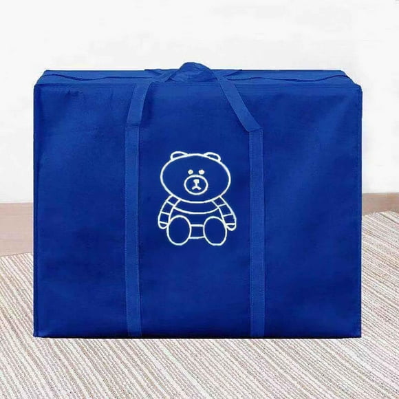 pstuiky Bolsa de equipaje extragrande y bolsa de almacenamiento para dormitorios de estudiantes ropa edredón de algodón bolsa de embalaje para mudanzas.