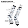 thumbnail image 2 of Fotbe Sea Animal Calcetas Divertidas Estampadas para Hombre y Mujer, Calcetas de Algodón hasta la Rodilla para Caminar, Correr, Enfermería y Embarazo, 2 of 6