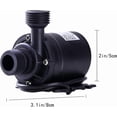 thumbnail image 2 of DC 12V Brushless Submersible Water Pump 800L/H 5M for Pool Fountain Solar Circulation System Water Circulation System, 2 of 5